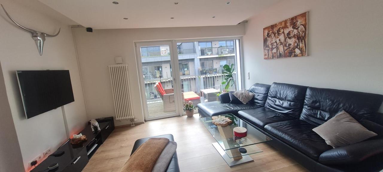 Luxuswohnung Mit Weserblick Naehe City Бремен Экстерьер фото